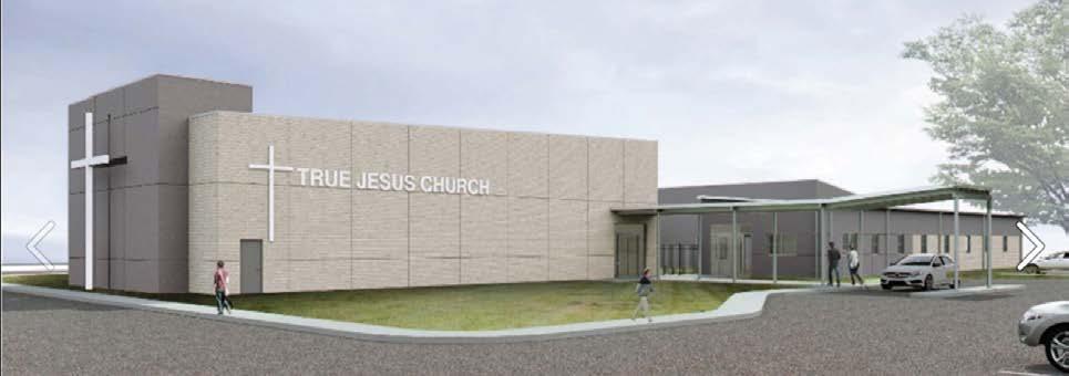 showers. The chapel can seat 180-200 people. The dedication service is scheduled for November 1st, 2015.