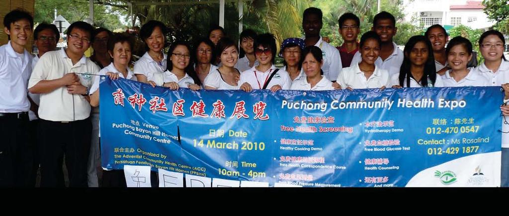 ~ Good News from PEM Churches ~ PUCHONG COMMUNITY HEALTH EXPO SHARED BY MS ONG CHOON MAY, HEALTH MINISTRY DEPARTMENT: As Puchong Chinese Church has caught the vision of having the health