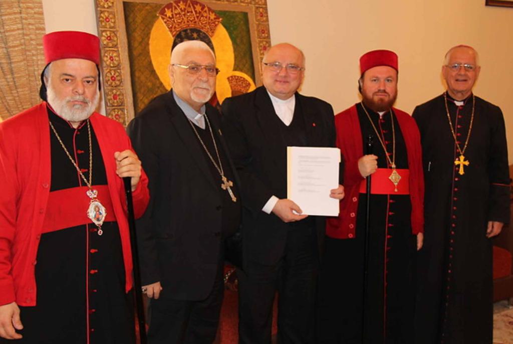 Daniele Piccini The establishment of the Nineveh Reconstruction Committee (NRC). Founding signatories are, from left to right: H.E.