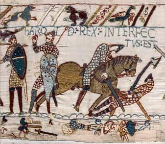 Module E History 3 16. seguaci. THE NORMAN CONQUEST In 1066, the last invasion of England saw William, Duke of Normandy, defeat and kill the Anglo-Saxon King Harold at the Battle of Hastings.
