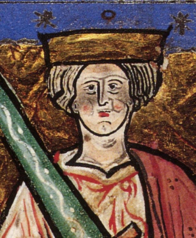 14. ÆTHELRED II THE UNREADY (979-1016) or Æthelred II The Redeless second son of Edgar the Peaceable & (2) Ælfthryth married: (1) Ælfgifu of York [9 children] (2) Emma of Normandy [3 children]