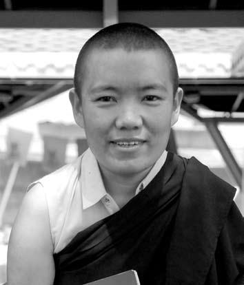 the lunar month. Throughout his 5 years residence with us Khenpo has always been scrupulous in his daily attendance, even teaching extra classes in the evenings.