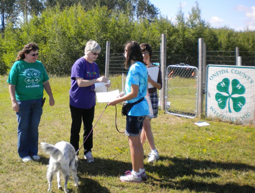 Youth can always join the 4-H dog project by calling the UW- Extension office. There are many reasons why it would be important to learn dog obedience or agility, according to Lofquist.