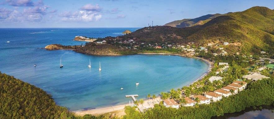 Carlisle Bay Resort is set on the south coast of Antigua and is located just 30 minutes drive from the airport and the tiny bustling capital of St. John s.