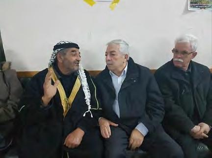 A picture on documenting the visit was posted to the official Fatah movement Facebook page on January 24, 2018.