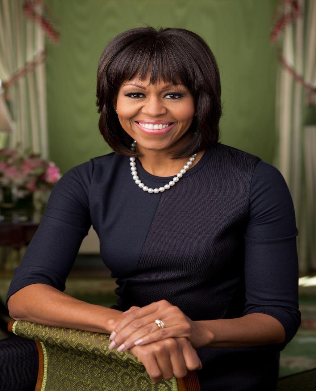 MICHELLE OBAMA Michelle LaVaughn Robinson Obama (born January 17, 1964) is an American lawyer and writer who was First Lady of the United States from 2009 to 2017.