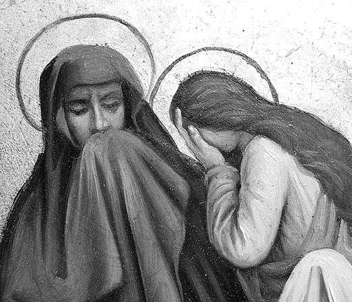 EASTER VIGIL April 21, 2019 Year C, Revised Common Lectionary THE WOMEN CRYING, Station of the Cross 14, St.