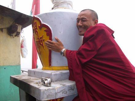 Tsering Monk is one of the 250 monks of Palyul Nyingma Monastery and he specializes in Sacred Lama Dance and Ritual Ceremonies.