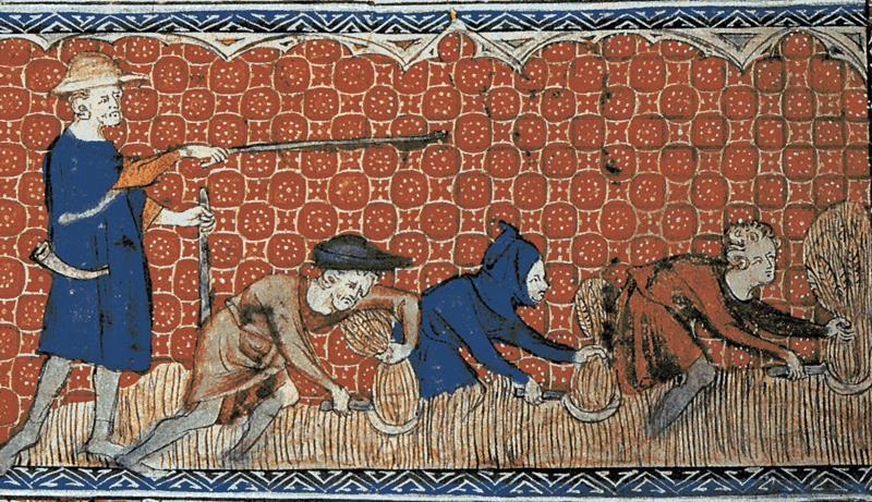 Peasant Society In 1450, most Europeans were peasants, who, over time, were able to break away from strictly manorial duties in favor of landownership.