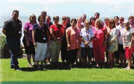 Page 10 THE REVIEW DIOEAN PARENT AND FRIEND BIENNIAL ONFERENE Left: Grop phot of attendees at Diocesan Parents and Friends Biennial onference at The Haven Em Park The Rockhampton Diocesan Parents and