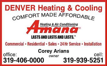 Farmers Coop Service & Repair now offers air conditioning recharging for cars and trucks Give us a call! 319-279-3396 Bob Tiedt Drainage 1509 Horton Rd., Waverly (319) 404-2677 Farmers Co-op 223 E.