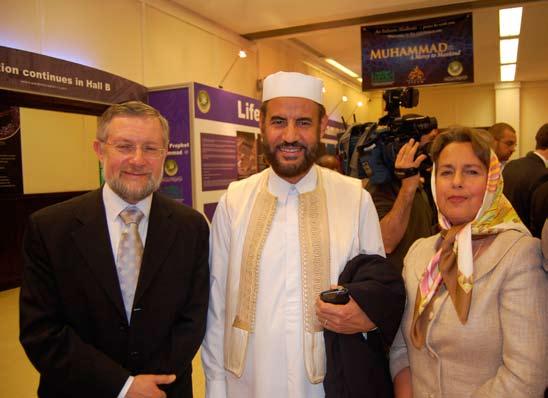Sheikh Haytham al Haddad, Director of MRDF, London The