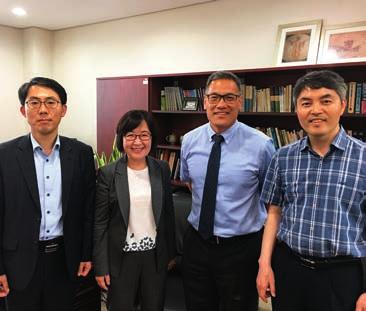 the Korea University of International Studies (24-26 May). China Reformed Theological Seminary was visited by Drs.