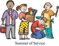 Parents and other adults are welcome to help us carry out various service projects each week! S.O.S. meets from 10:20-11:15 AM.
