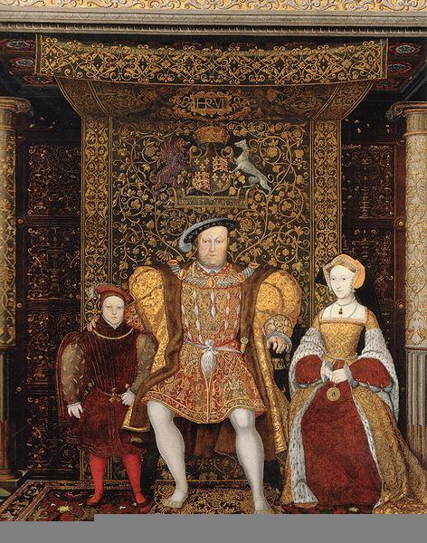 Henry VII finally had six wives, of whom two he got beheaded.
