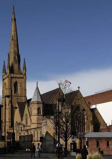 The Cathedrals of Sheffield Today, Sheffield has two Cathedrals: St Marie s