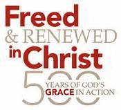 Freed and Renewed in Christ is the theme being used by the Evangelical Lutheran Church in America s observance of the 500th anniversary of the Reformation that began when Martin Luther, an Augustine