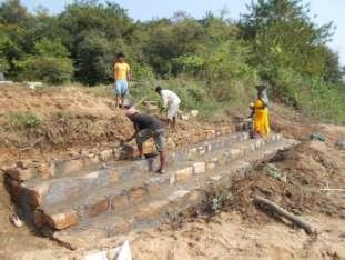 Construction of new Bathing ghat
