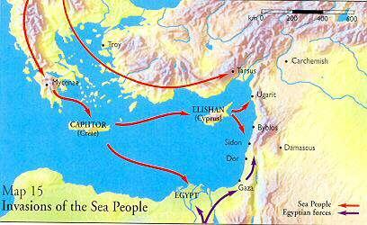 (Phoenicia) in approximately 1200 B.C.