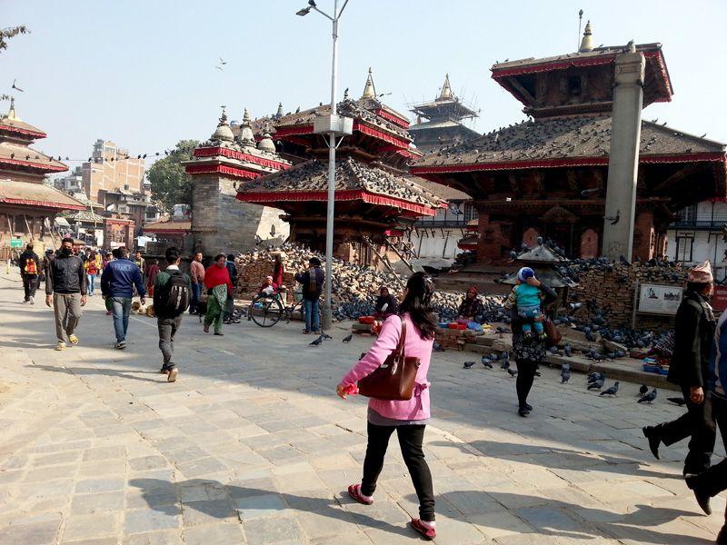 Hindu Pilgrimage Kathmandu Durbar Square(Hanuman Dhoka) The UNESCO world heritage site-kathmandu Durbar Square is well renowned as Hanuman Dhoka Palace which is Nepal s most popular site as a