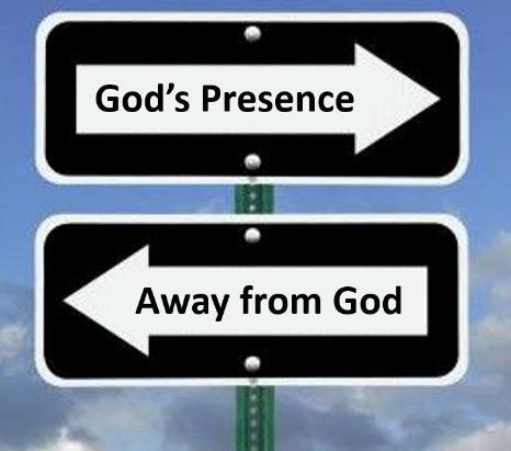 Can a Christian enter God s presence? I have heard 'we are about to enter God's presence' or 'let us draw near to God' many times at the beginning of services. Are these phrases true?
