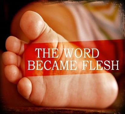 God in the flesh The Word became flesh and made his dwelling among us. We have seen his glory, the glory of the one and only Son, who came from the Father, full of grace and truth.