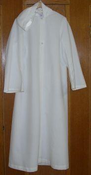 It is a reminder that through baptism we put on Christ. CHASUBLE The outer garment worn by the priest at Mass.