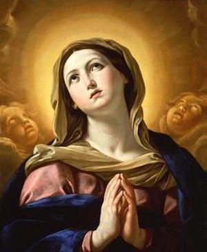 Blessed Virgin Mary Masses Thursday., Dec. 7th ~ Vigil 6p Friday, Dec.