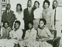 Visual Materials from the NAACP Records, Prints and Photographs Division (128) Courtesy of the NAACP The Little Rock Nine Seventeen African American students were selected to attend the all white