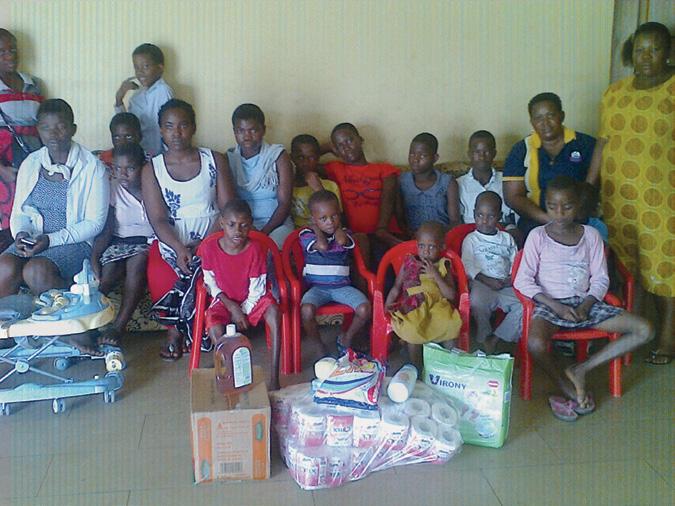 Young Women of Egerton Ward Visit Motherless Baby s Home By Brother Edem, Edem Umoh, Sr.