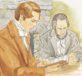 One day Joseph Smith and Sidney Rigdon were reading the New Testament.