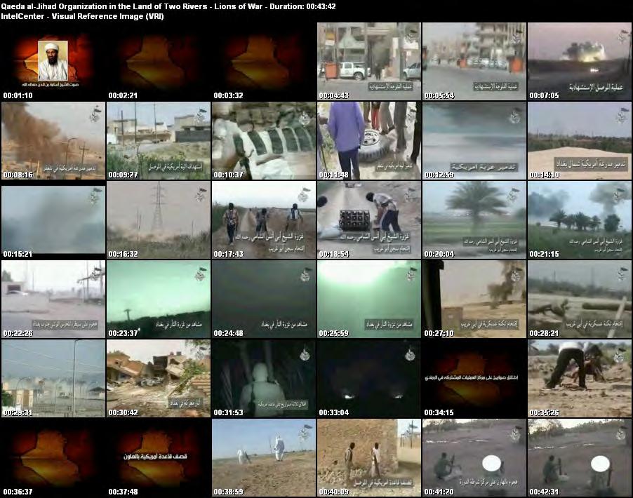 Qaeda al-jihad Organization in the Land of Two Rivers: Lions of War (available from on DVD as Qaeda al-jihad Organization in the Land of Two Rivers Videos Vol.