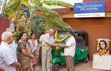 Other Charitable Activities Relief in Cyclone-hit Areas Tamil Nadu YSS extended its support to the