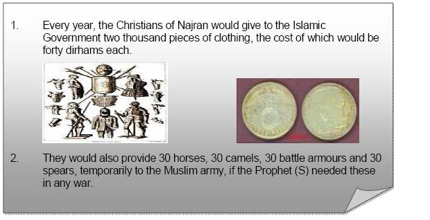When the Holy Prophet (S) heard these words he remarked, "By God, had the Christians of Najran contested with us, they would have been transformed into monkeys and swine.