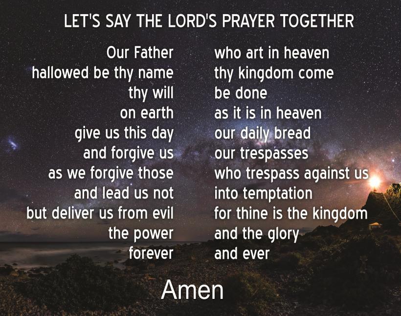 The Lord s Prayer This is one of the most important prayers for Christians.
