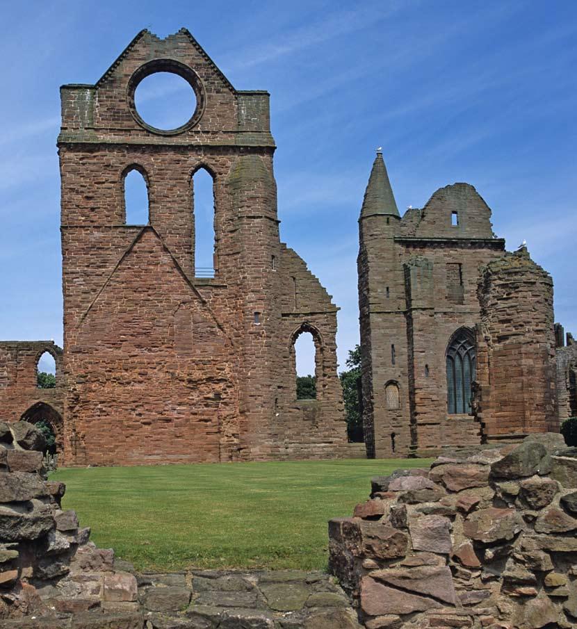 Arbroath Abbey, once one of Scotland s richest