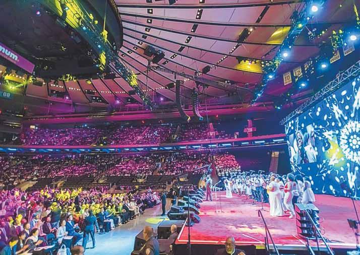 We re not waiting for change; we bring change Many thousands of people participated in activities around and during the 2017 Madison Square Garden event, which was organized by the Family Federation