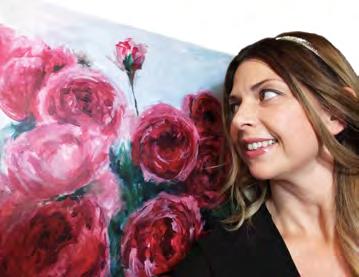 Blackstock will show you how to create expressive, gestural flowers in acrylic paint.