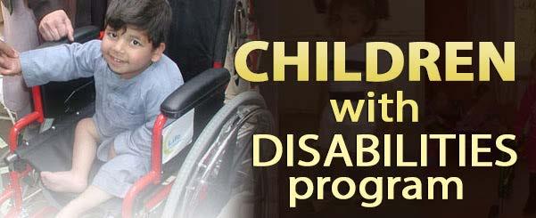 transalation)] Assalaamu Alaykum WaRahmatullahi WaBarakatahu, Helping Hand for Relief & Development s (HHRD) new program, Children with Disabilities Program (CWDP) is aimed at ensuring that children
