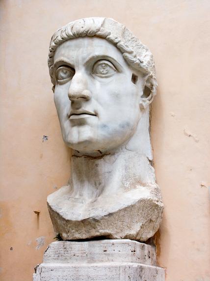 Constantine replaced Diocletian - ruled from 306-337 Defeated