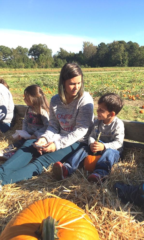 We took a trip to Belmont Pumpkin Patch and learned about how pumpkins grow and are