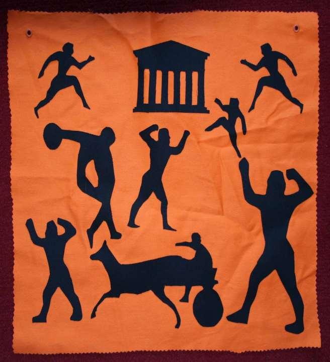 Greek Olympics: Javelin Discus Wrestling