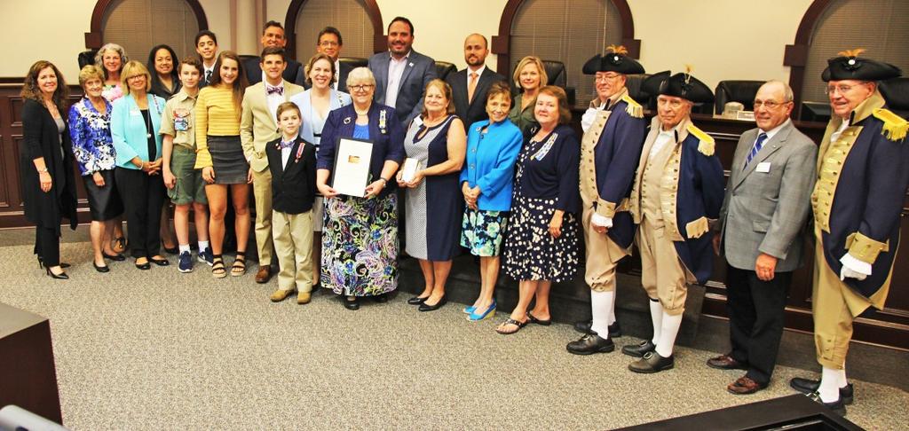 Page 4 Piedmont Chapter Recognizes Constitution Week On Sept.