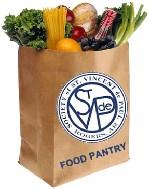 Thanks for your generous support with the food drive. We still have a ways to go to help re-stock the food pantry for St. Vincent de Paul.