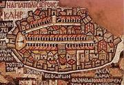 Madaba is best known for its Byzantine and Umayyad mosaics and at the Greek Orthodox Church of St. George we view the earliest surviving mosaic map of the Holy land. Mt.