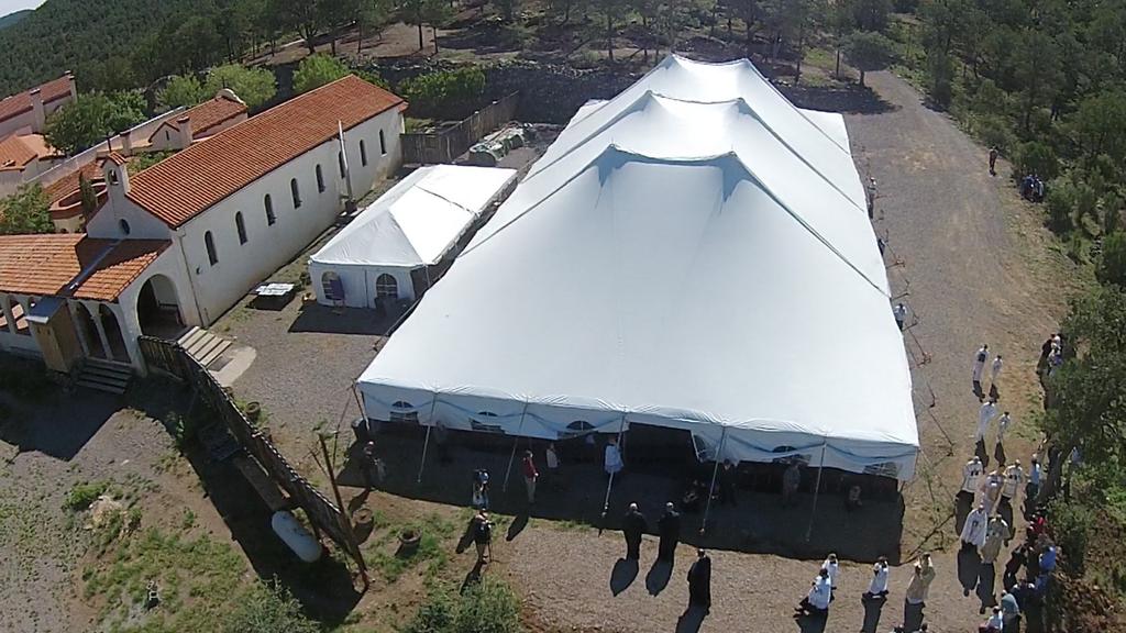 A colossal tent