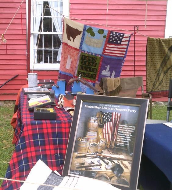 . Camps representing the War of 1812 and the War Between the States were a prominent part of the weekend, but other periods that make up the fabric of American history were also on display.