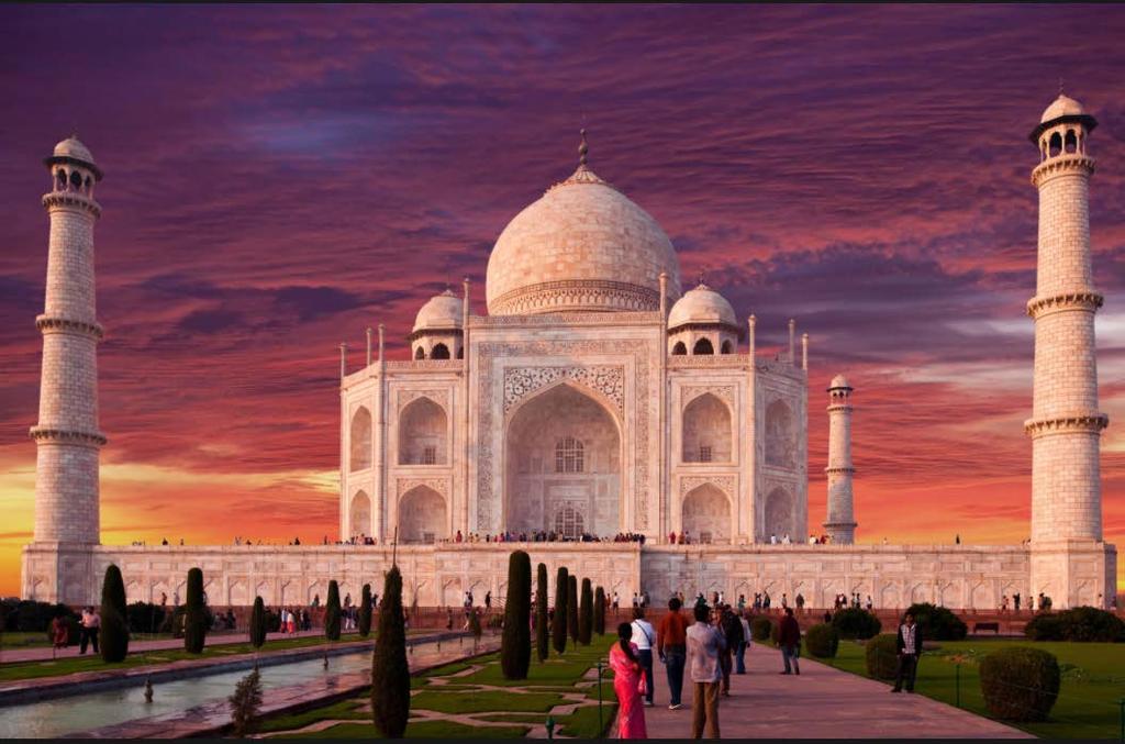 AGRA days 6-7 From Vrindavan, will take a short journey to visit the amazing Taj Mahal, which we ll visit in the evening and again in the morning.