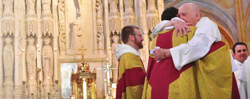 A Priest Forever Your support launches two more Dominicans into a life of preaching On May 28th, Dominican friars Christopher Brannan, O.P., and Dennis Klein, O.P., were ordained to the priesthood by Archbishop Joseph Augustine Di Noia, O.