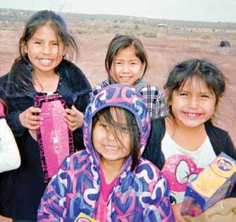 NAVAJO Nation outreach Hundreds of Families Receive Help at Christmas Each year, Navajo Ministries takes part in the Christmas Connections